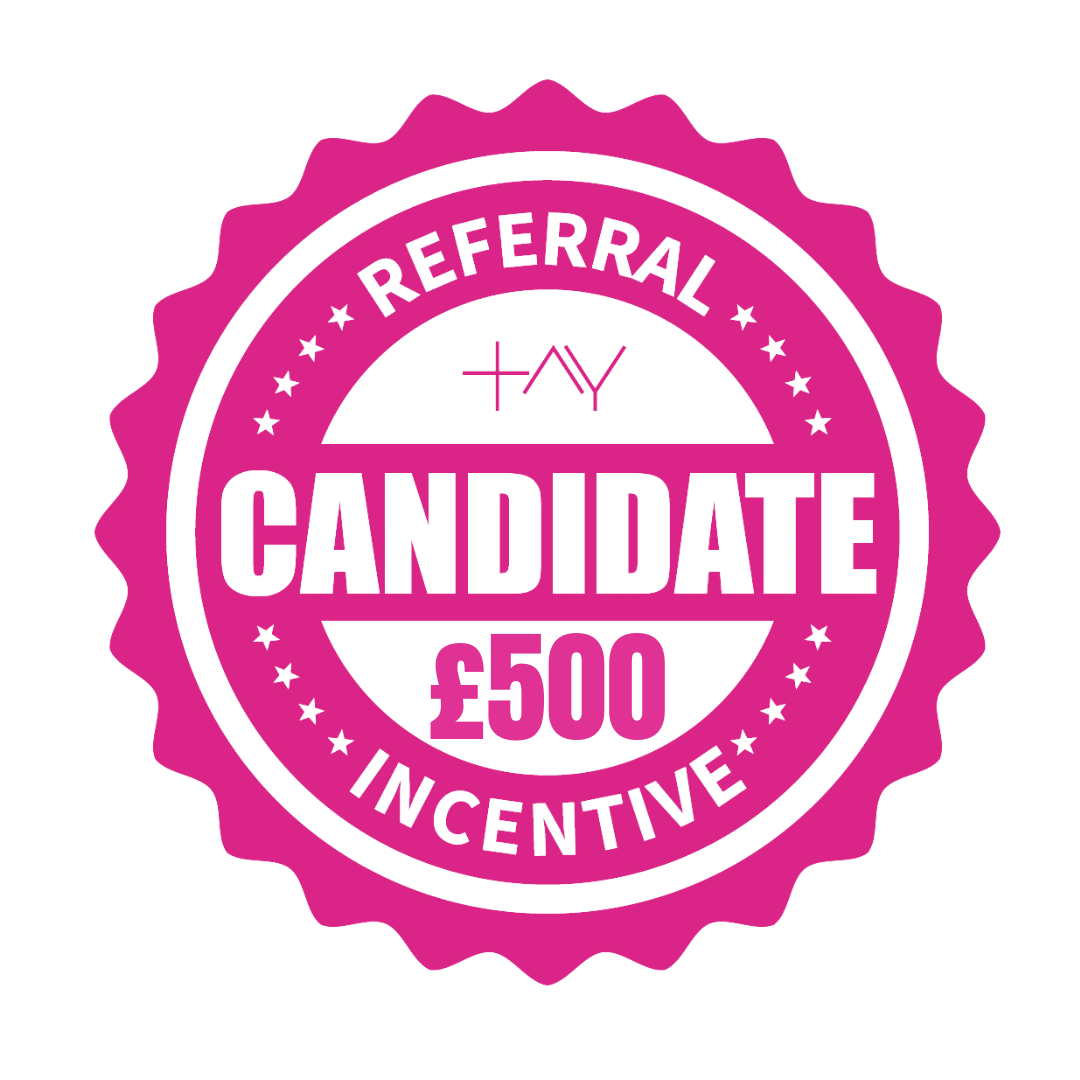 Candidate referral incentive £500